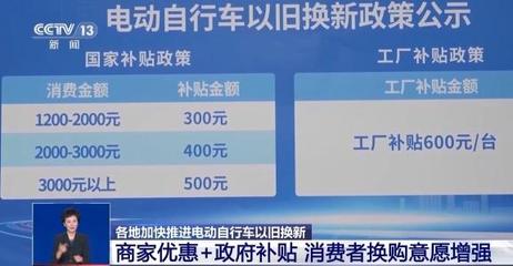 電動自行車以舊換新補貼及舊車處理全解析